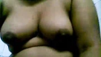 Nagpur hospital nurse playing with patient cock in night sucking him off until he came on her bigtits.