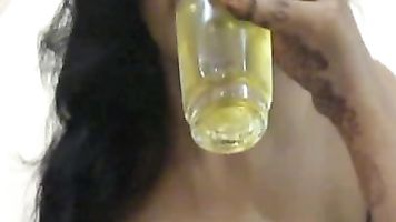 Bhabhi Drinking Beer - Movies.