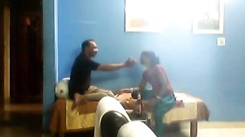 pussy to tease her man in this self shot MMS