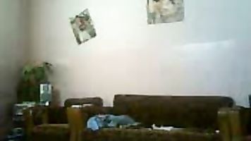 Enjoying 20th honeymoon on live sex cam