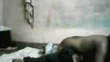 What a horndog tapping that desi afro booty