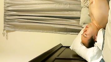 Super hot sexy newly married chubby punjabi girl from Chandigarh in her bedroom during her honeymoon days filmed by her hubby having sex in different position.