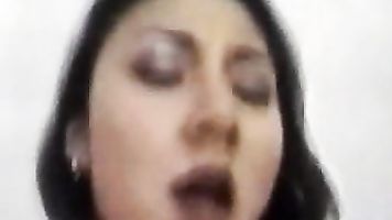 Her body is golden and very voluptuous with supple belly and nice natural C-cup dugs