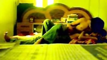 Super hot indian punjabi bhabhi from Ghaziabad in traditional outfits strip naked to fuck off by her man