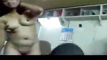 Desi amateur GF sucks POV.