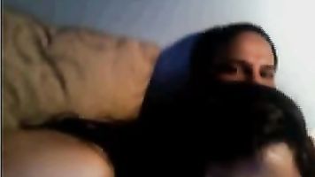 Indian Couple On Webcam Show.