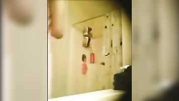 Karachi chick Laila From Defence Taking Shower.