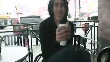 MILF Picked Up At Coffee Joint.
