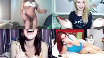 Group call - humiliated on cam
