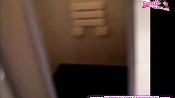 German nigga with huge natural tits piss game home-made