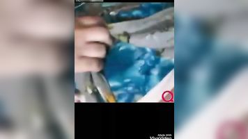 indian aunty showing her boobs