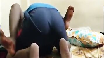 Indian school boy fucking his little sister
