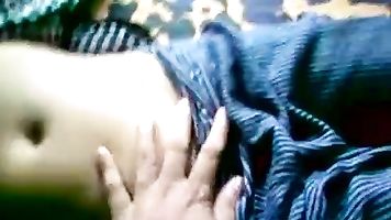 Playing with Amateur tits and vagina while she sleeping