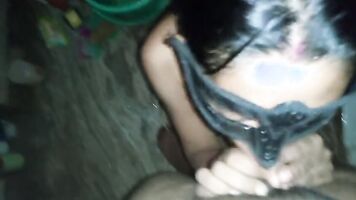 Indian Tamil girl Taking Cock In Her Mouth