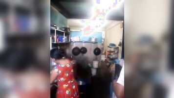 old fuck kitchen daughter