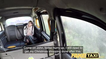 Fake Taxi British gorgeous Sahara Knite gives great deepthroat on backseat