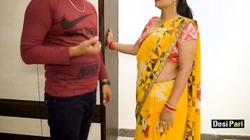 Indian Pari Bhabhi Sex During Home Rent Agreement With Clear Hindi Voice
