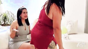 LESBIAN GROUP SEX PORN STAR: KYLE ELLISH, CELESTE ALBA, LINDA CLAUSS, GAMORA AND ANN RIDES