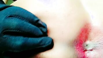 Pink Ass Hole Close up and huge ass