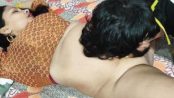 Indian Devar Bhabhi Remove Their Respective Private Part Hairs and Had Sex Together