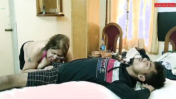 Unsatisfied milf hardcore sex with nymphos lover!