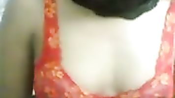 Hot bhabhi changing in bedroom recorded by hidden cam fixed in room by her husb